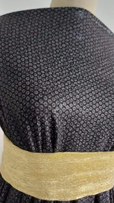 Lycra Negru Model ,, Boabe de Cafe " ELA1292
